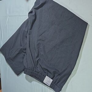 Catherines Charcoal Elastic Waist Womens 4XWT Dress Pants